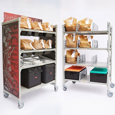 Flex Stations for Curbside, Takeout, Pickup