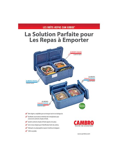 Cam GoBox® Meal Delivery Boxes